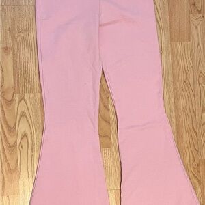 Edikted Pink Flared Leggings